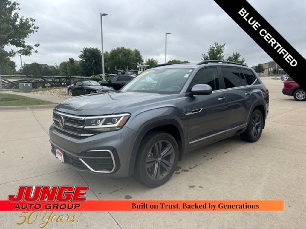 Used 2021 Volkswagen Atlas 3.6L V6 SE w/Technology R-Line SUV