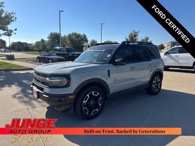 Certified 2022 Ford Bronco Sport Outer Banks SUV