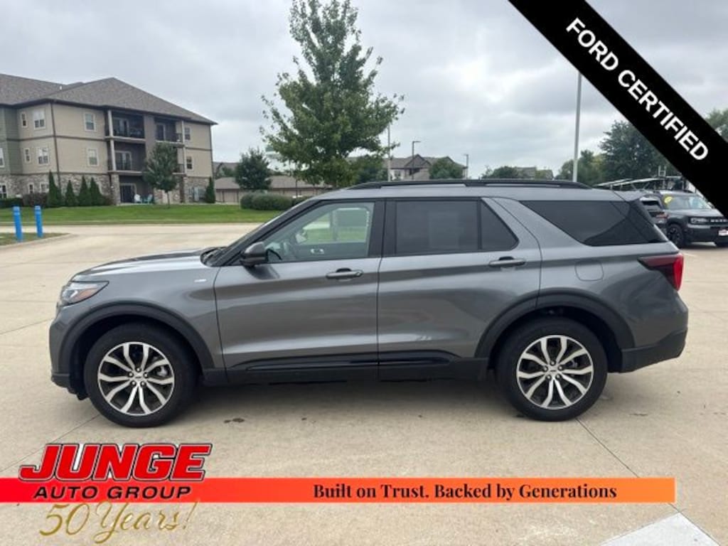 Certified 2025 Ford Explorer ST-Line SUV