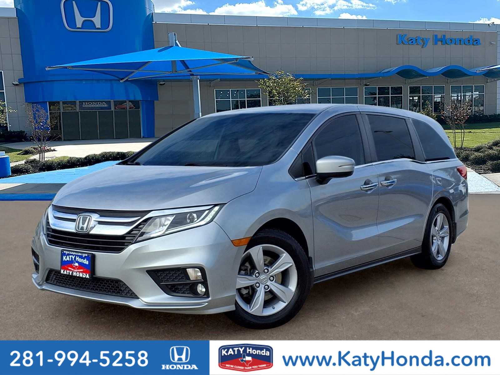 Certified 2020 Honda Odyssey EX-L w/Navi & RES Van