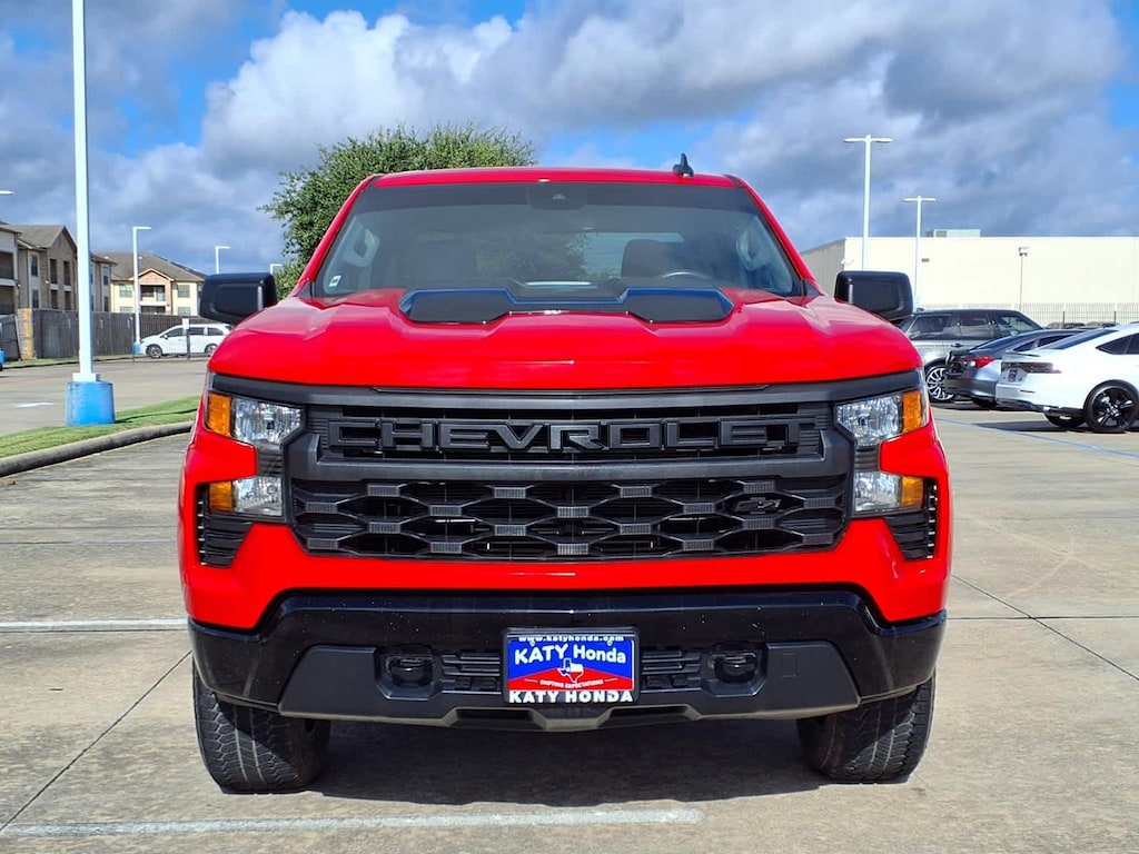 Used 2024 Chevrolet Silverado 1500 Custom Trail Boss Truck Crew Cab