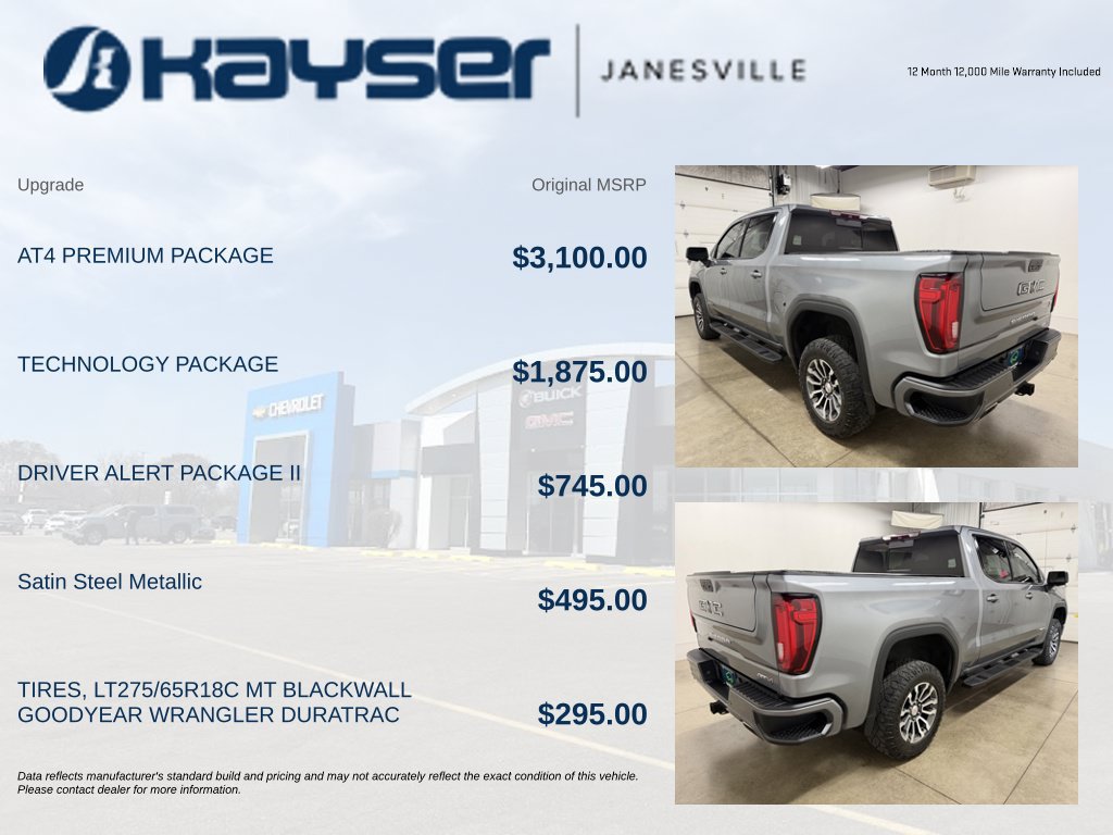 Used 2019 GMC Sierra 1500 AT4 Truck Crew Cab