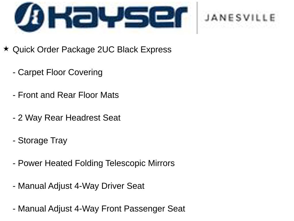 Used 2026 Ram 2500 Black Express Truck Crew Cab