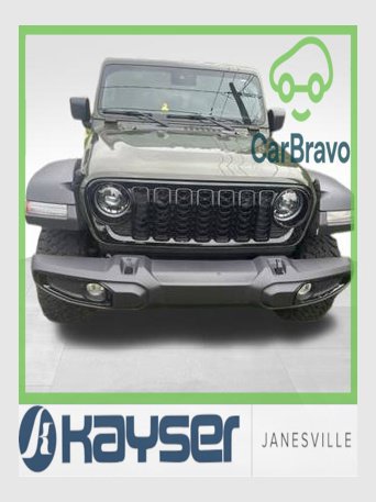 Used 2024 Jeep Wrangler 4-Door Willys 4x4 SUV