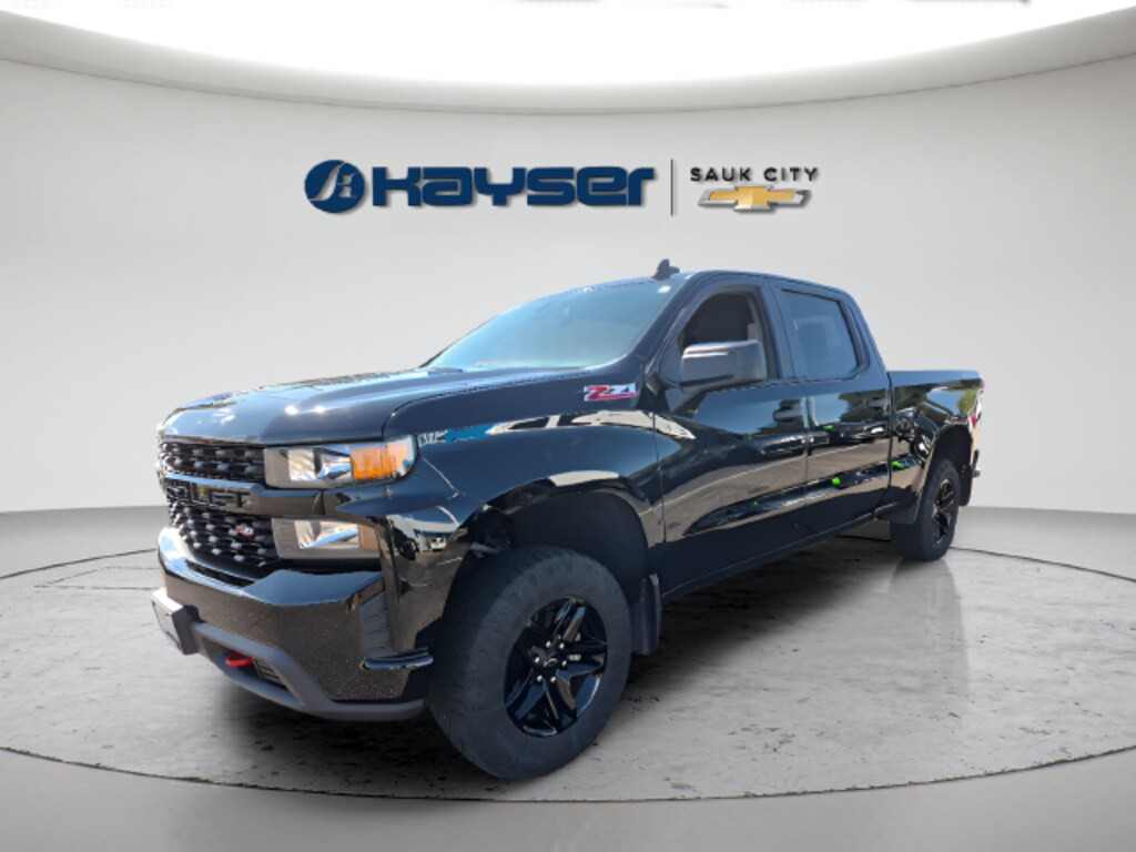Certified 2021 Chevrolet Silverado 1500 Custom Trail Boss Truck
