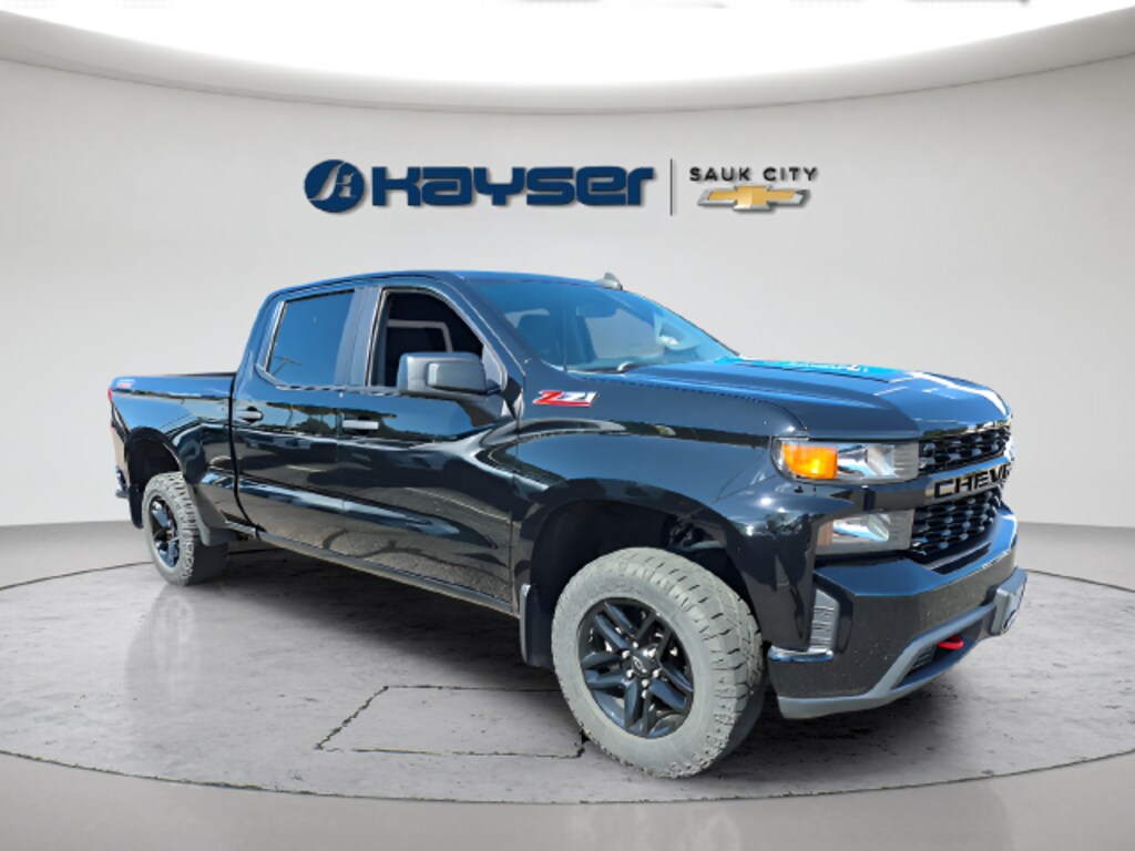 Certified 2021 Chevrolet Silverado 1500 Custom Trail Boss Truck