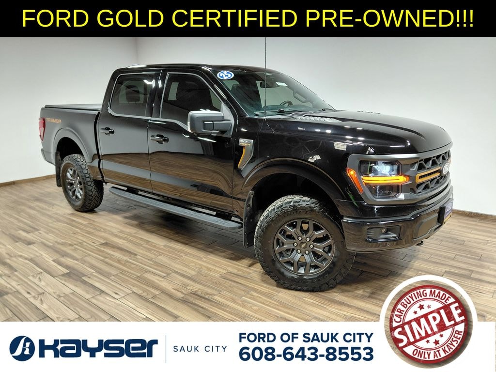 Certified 2025 Ford F-150 Tremor CREW CAB SHORT BED TRUCK