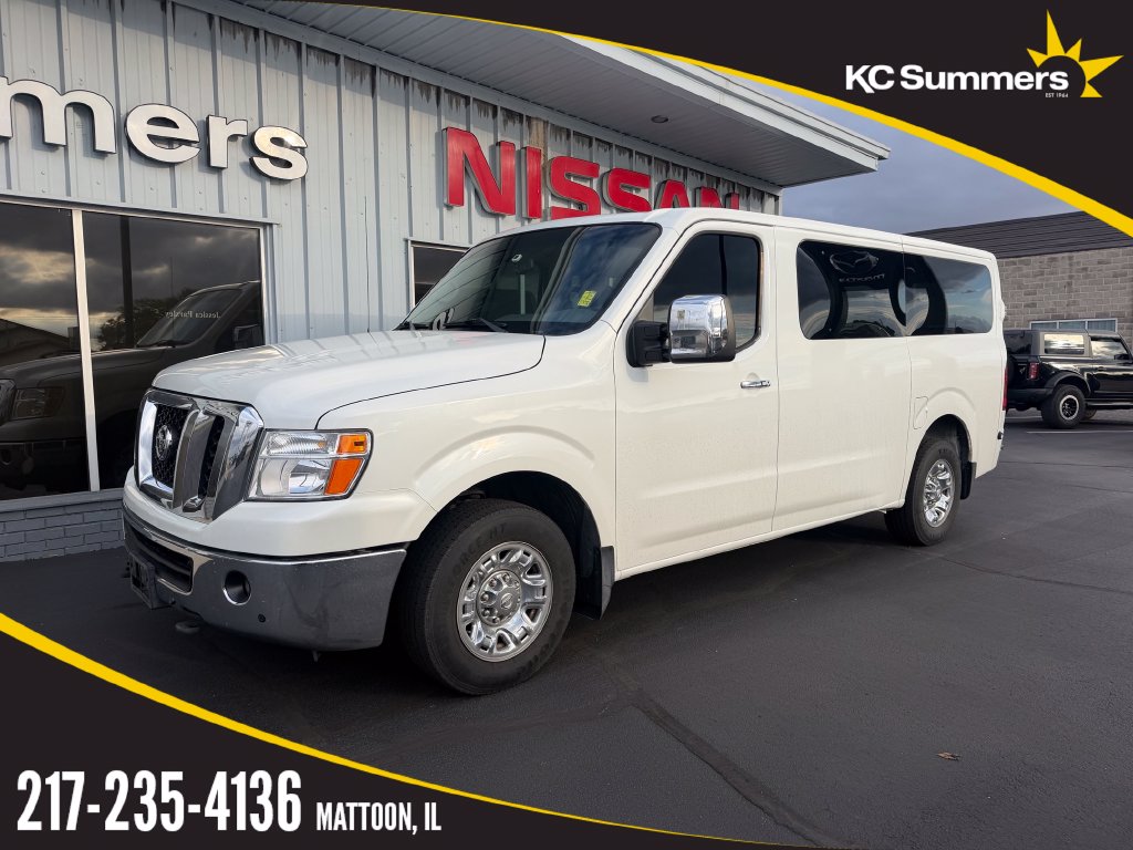Used 2017 Nissan NV Passenger NV3500 HD SL V8 Van Passenger Van