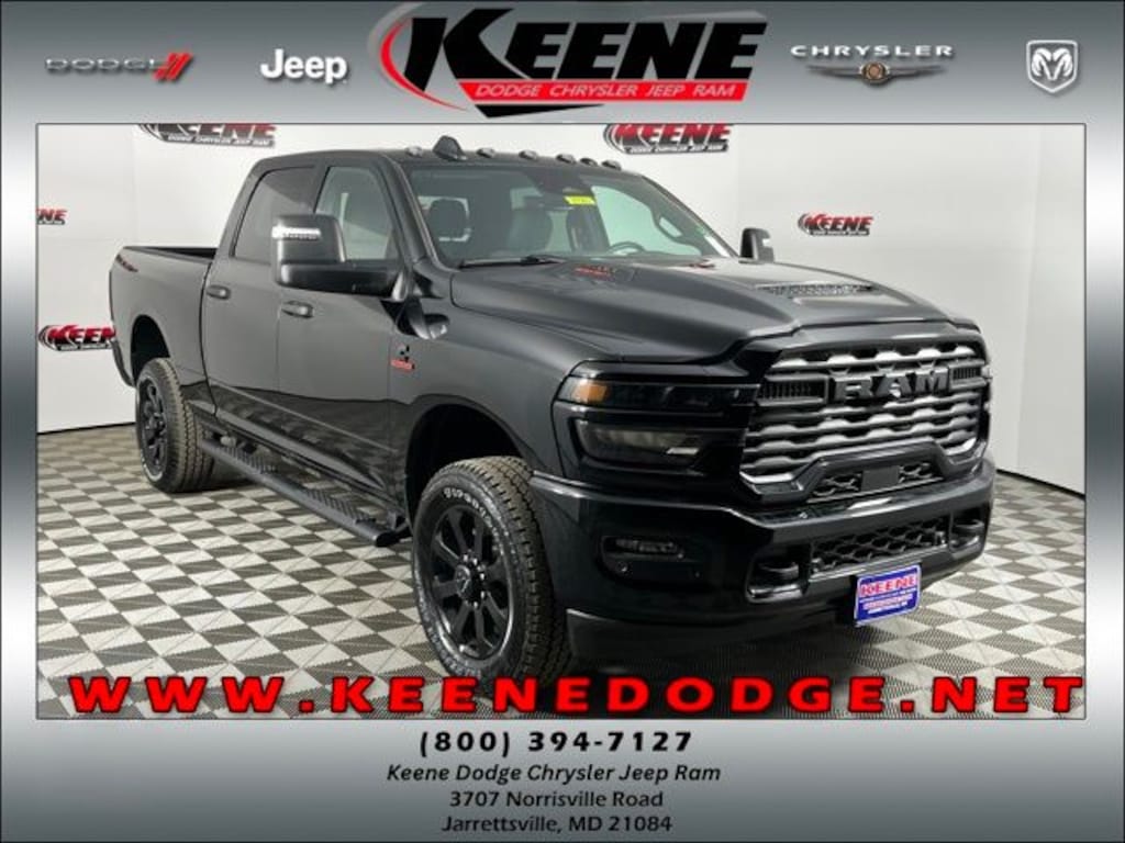 New 2026 Ram 2500 BLACK EXPRESS CREW CAB 4X4 6'4 BOX Pickup