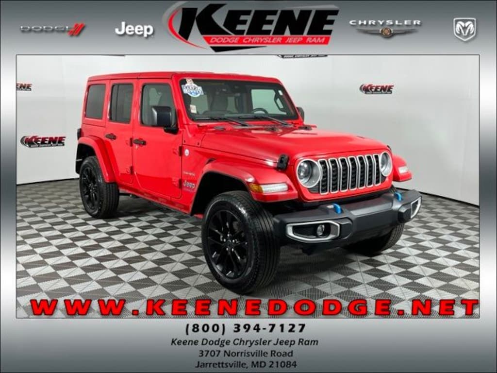 Used 2024 Jeep Wrangler Sahara 4xe SUV