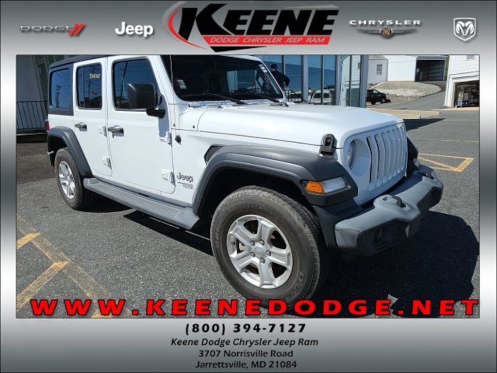 Used 2018 Jeep Wrangler Unlimited Sport S SUV