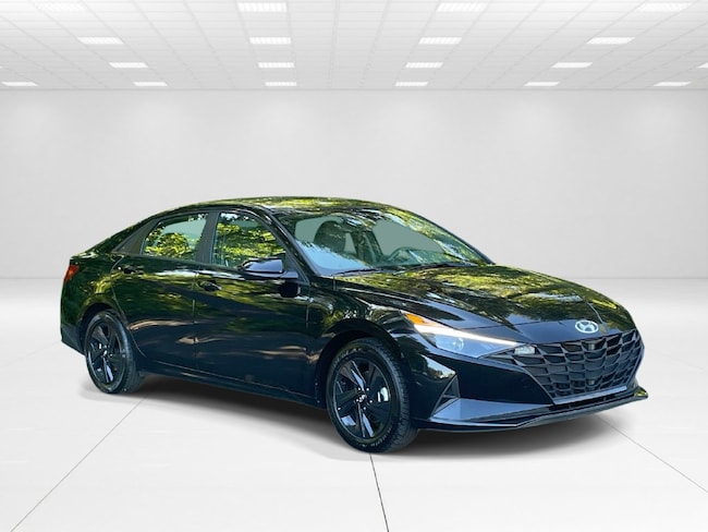 2023 Hyundai Elantra Hybrid Blue Sedan