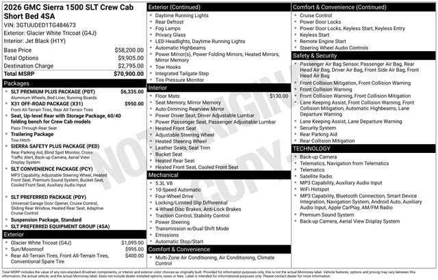 2026 GMC Sierra 1500 SLT - Photo 7