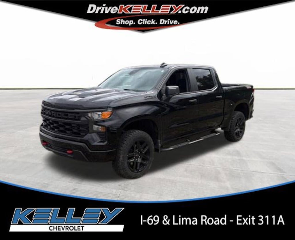 Used 2024 Chevrolet Silverado 1500 Custom Trail Boss Truck