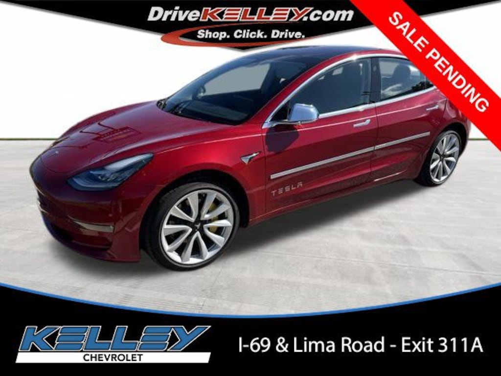 Used 2018 Tesla Model 3 Long Range Battery