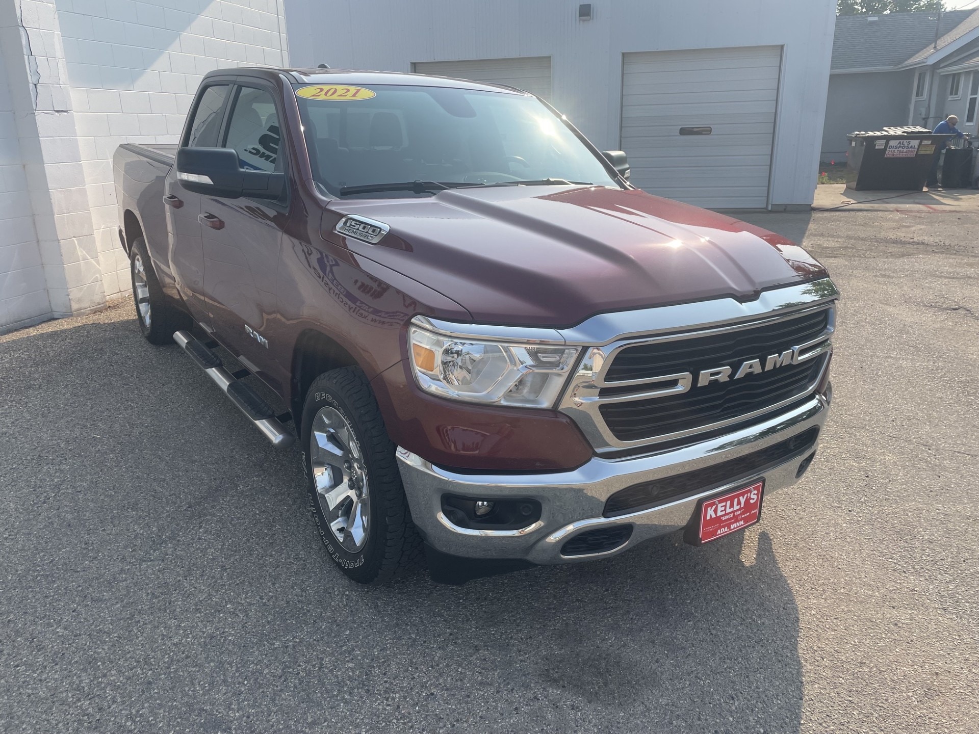 Used 2021 RAM Ram 1500 Pickup Big Horn/Lone Star with VIN 1C6SRFBT4MN573234 for sale in Ada, Minnesota