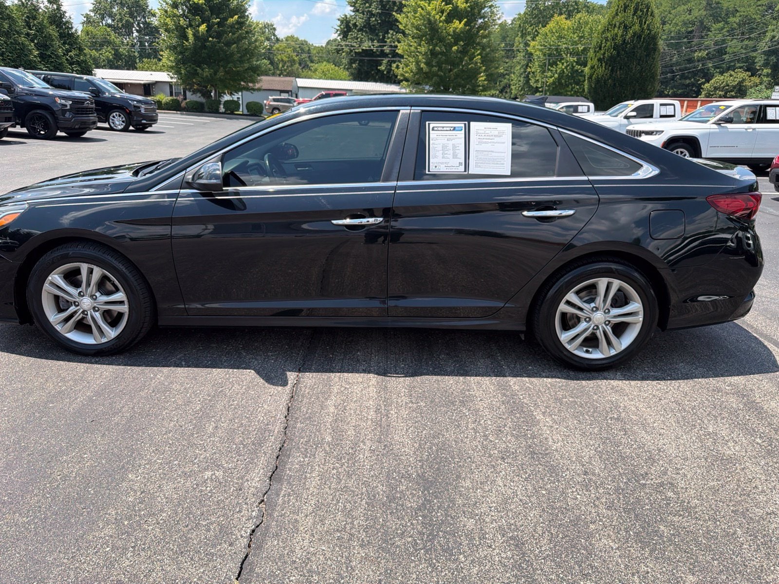 Used 2018 Hyundai Sonata SEL with VIN 5NPE34AF7JH642940 for sale in Greendale, IN