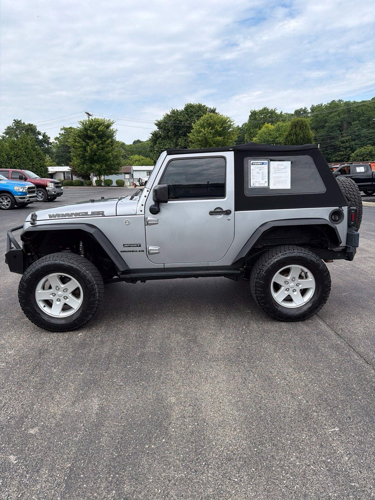Used 2017 Jeep Wrangler Sport S with VIN 1C4GJWAG5HL595030 for sale in Greendale, IN