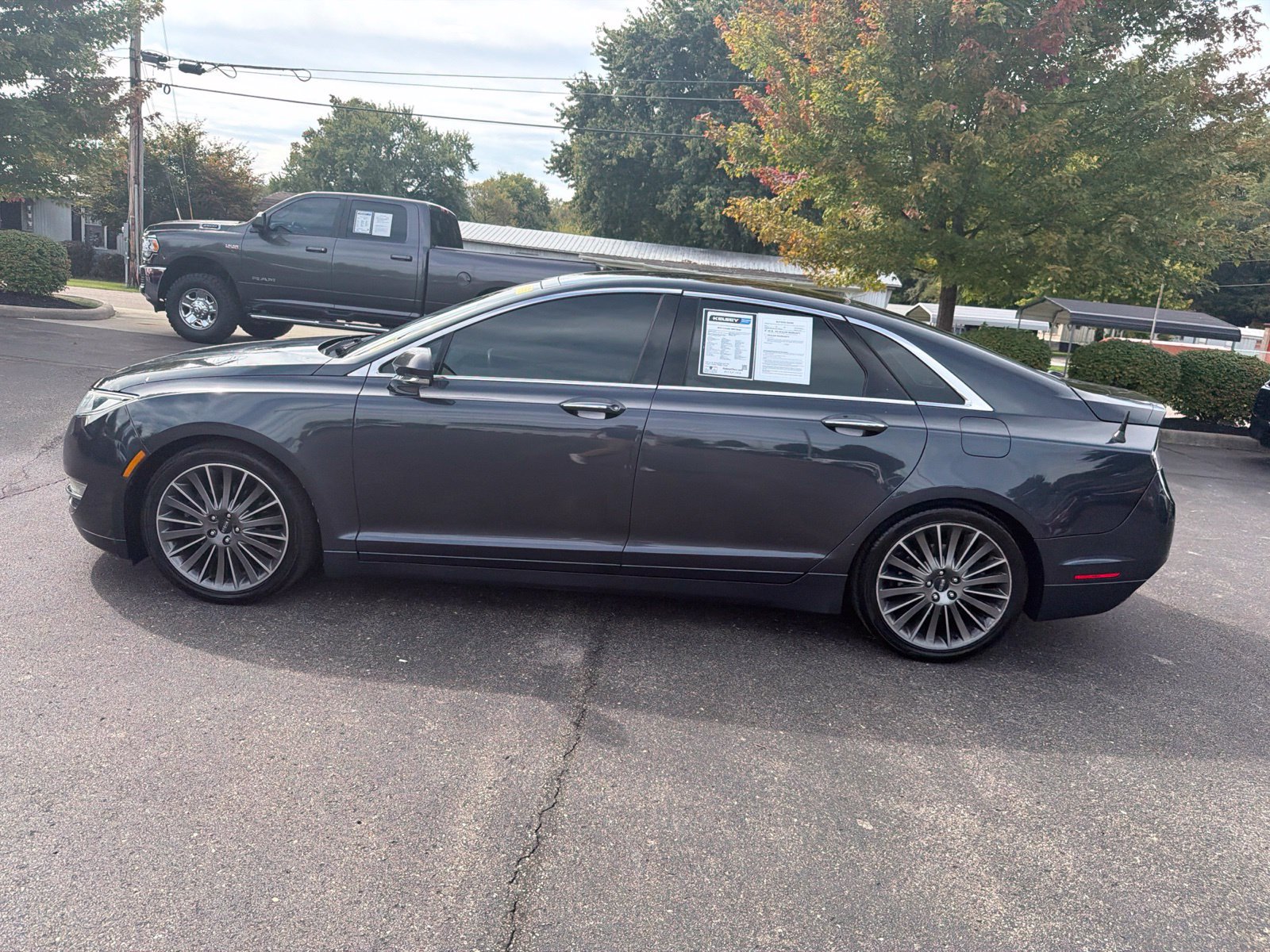 Used 2013 Lincoln MKZ Base with VIN 3LN6L2G9XDR806155 for sale in Greendale, IN