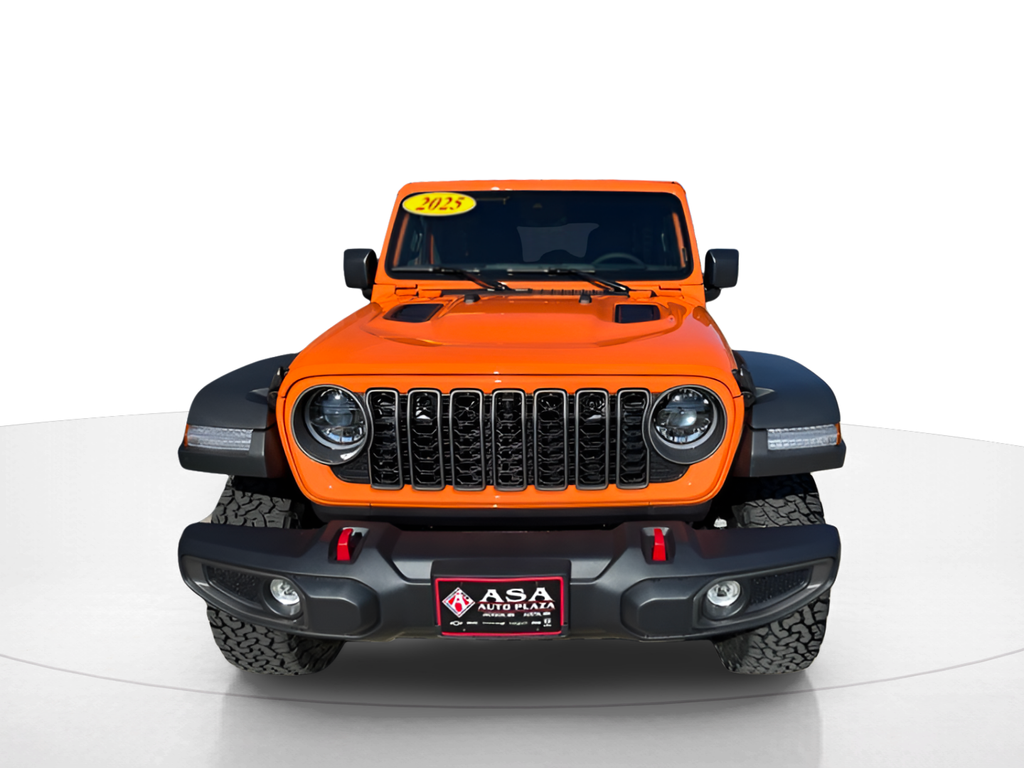 Used 2025 Jeep Wrangler 4-Door Rubicon with VIN 1C4PJXFG5SW592858 for sale in Jackson, Minnesota