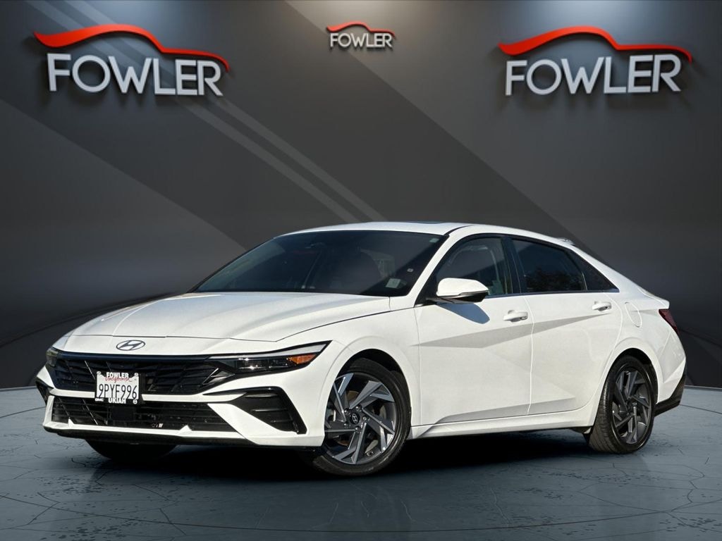 Used 2025 Hyundai Elantra Hybrid Limited Sedan