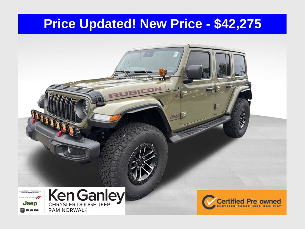 Certified 2025 Jeep Wrangler Rubicon SUV