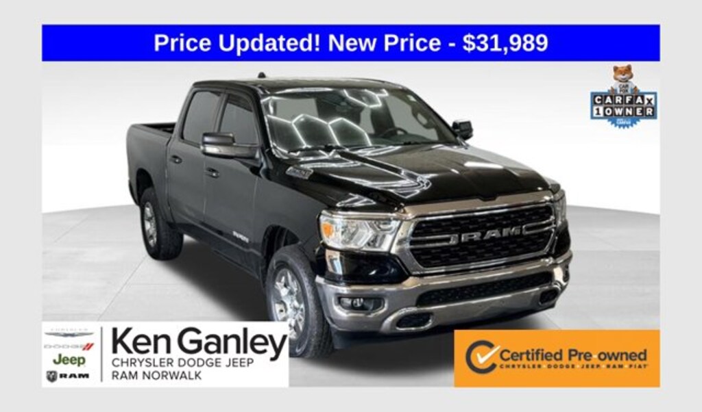 Certified 2024 Ram 1500 Big Horn/Lone Star Truck Crew Cab