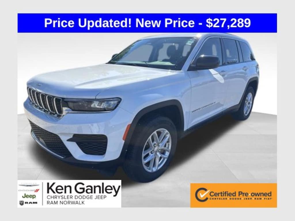 Certified 2023 Jeep Grand Cherokee Laredo SUV