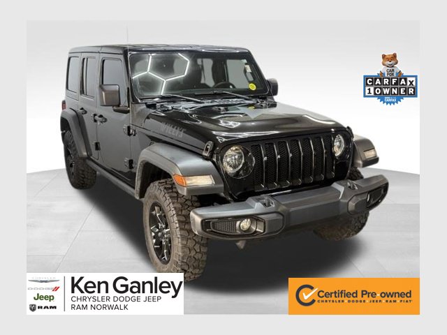 Certified 2021 Jeep Wrangler Unlimited Willys SUV