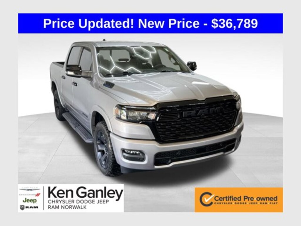 Certified 2025 Ram 1500 Big Horn/Lone Star Truck Crew Cab