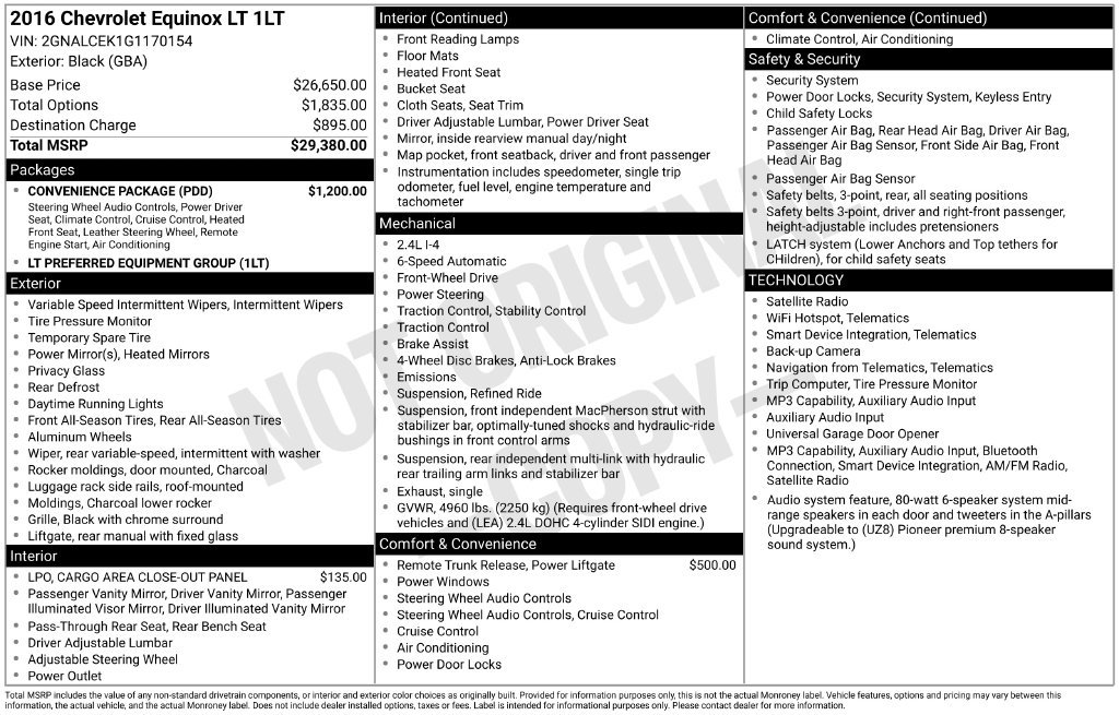  Chevrolet Equinox