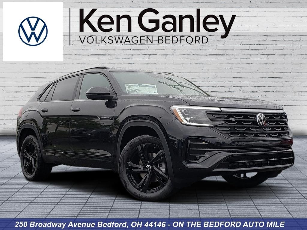 New 2026 Volkswagen Atlas Cross Sport SEL R-Line Black SUV