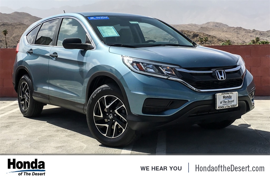 Certified 2016 Honda CR-V SE FWD SUV