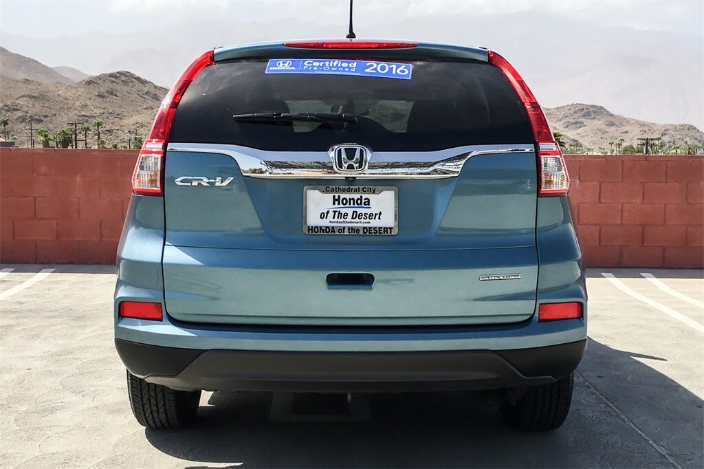 Certified 2016 Honda CR-V SE FWD SUV