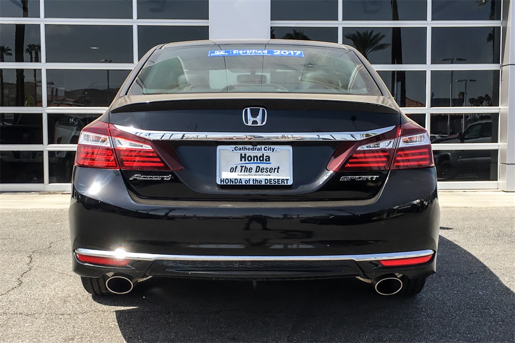 Certified 2017 Honda Accord Sport Sedan