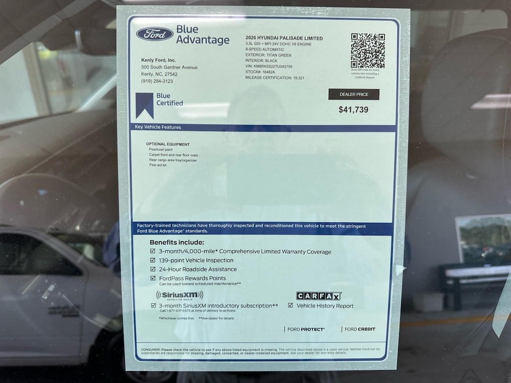 Certified 2026 Hyundai Palisade Limited Limited SUV