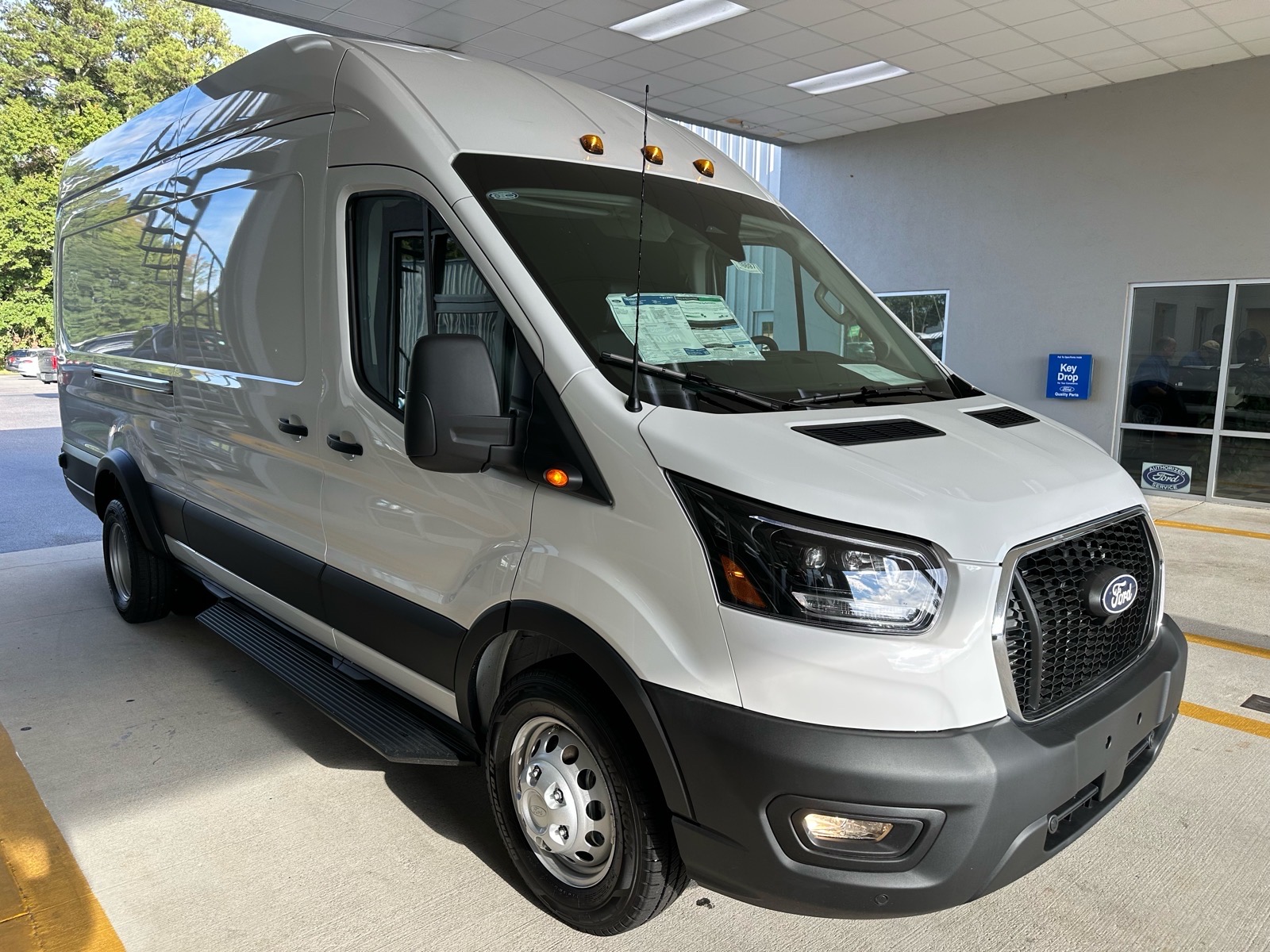 New 2027 Ford Transit 350 HD 350 HD LWB High Roof DRW Extended Cargo Van w/995