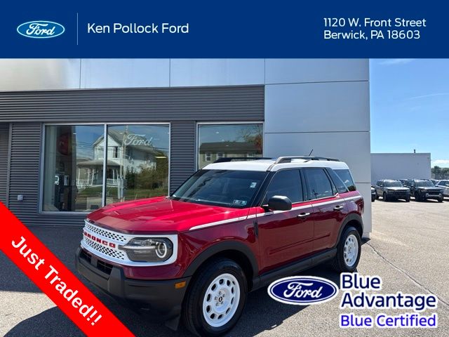 Certified 2025 Ford Bronco Sport Heritage SUV
