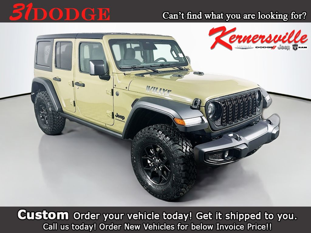 2026 Jeep Wrangler 4-DOOR WILLYS Sport Utility