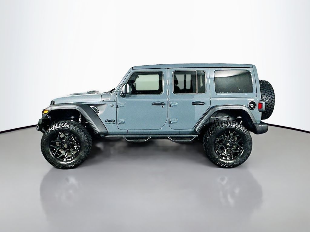 New 2025 Jeep Wrangler 4-DOOR WILLYS Sport Utility