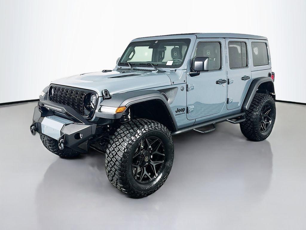 New 2025 Jeep Wrangler 4-DOOR WILLYS Sport Utility
