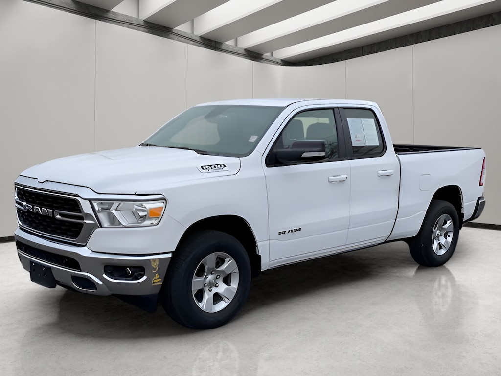 Used 2022 Ram 1500 Big Horn Quad Cab 4x4 64 Box Truck