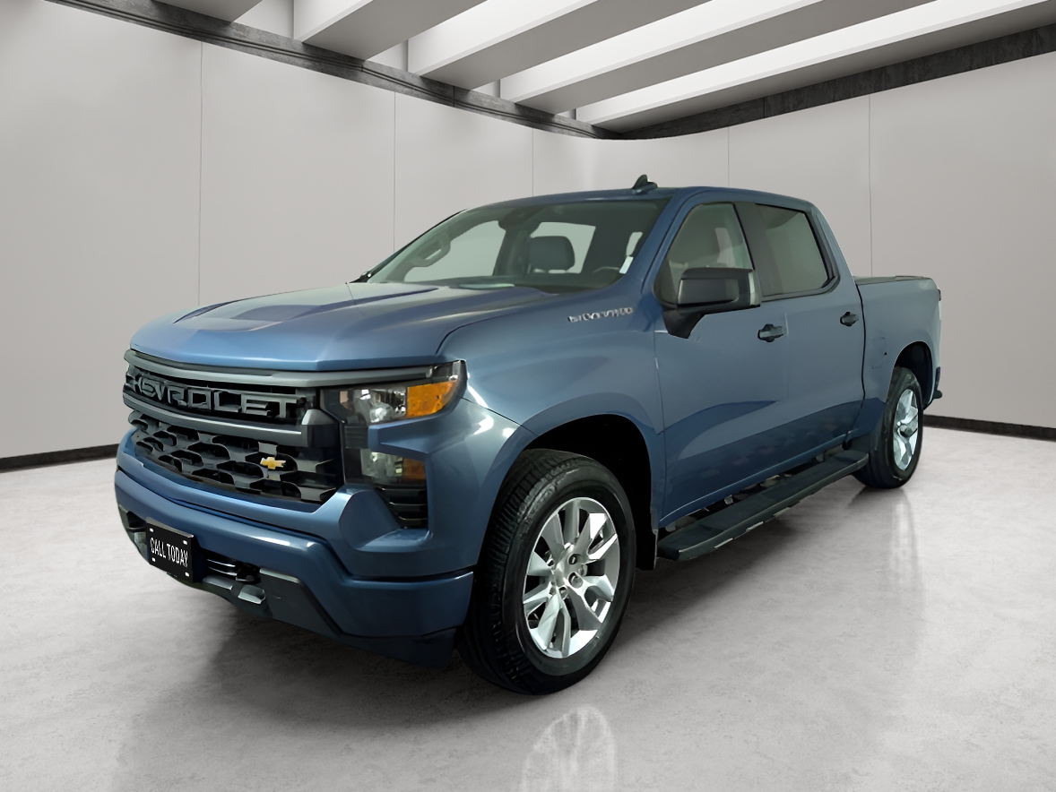 Used 2024 Chevrolet Silverado 1500 4WD Crew Cab Short Bed Custom Truck