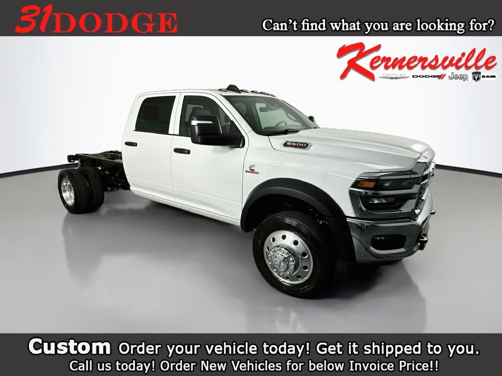 New 2026 Ram 5500HD Tradesman Crew Cab