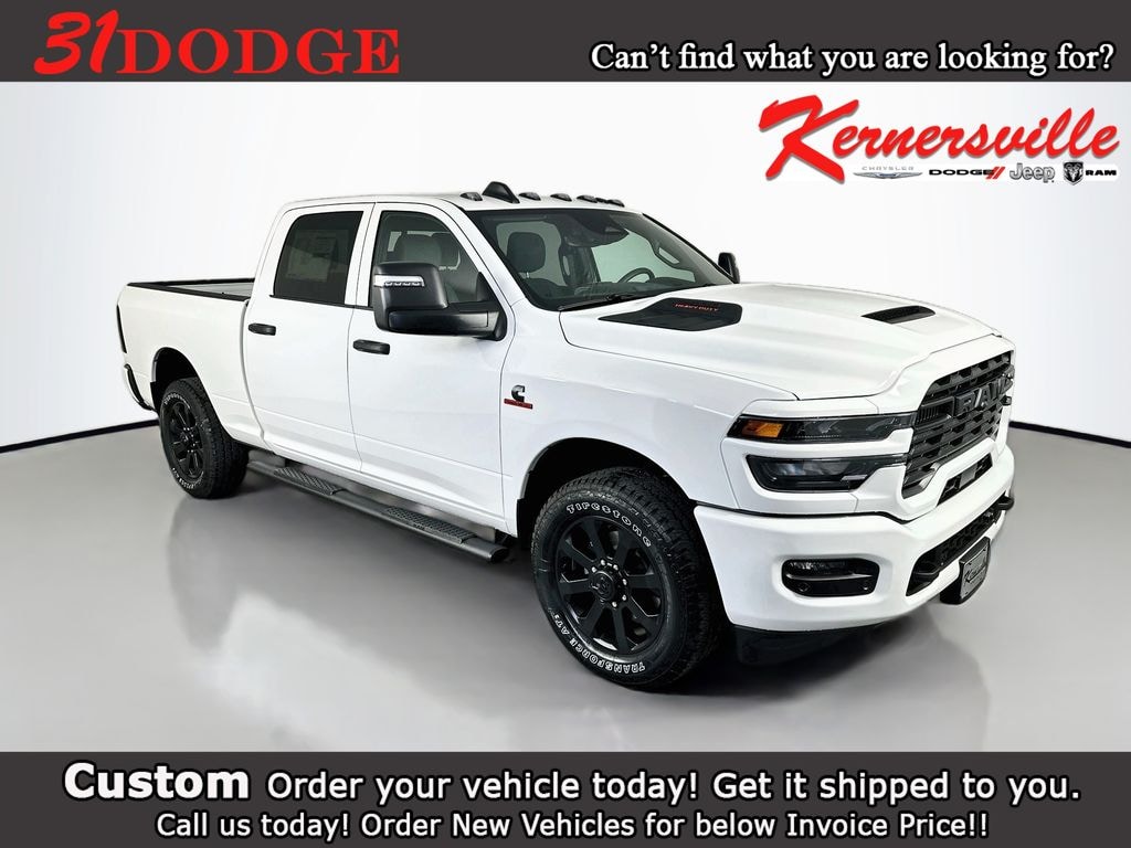 New 2026 Ram 2500 Black Express 12in Truck Crew Cab