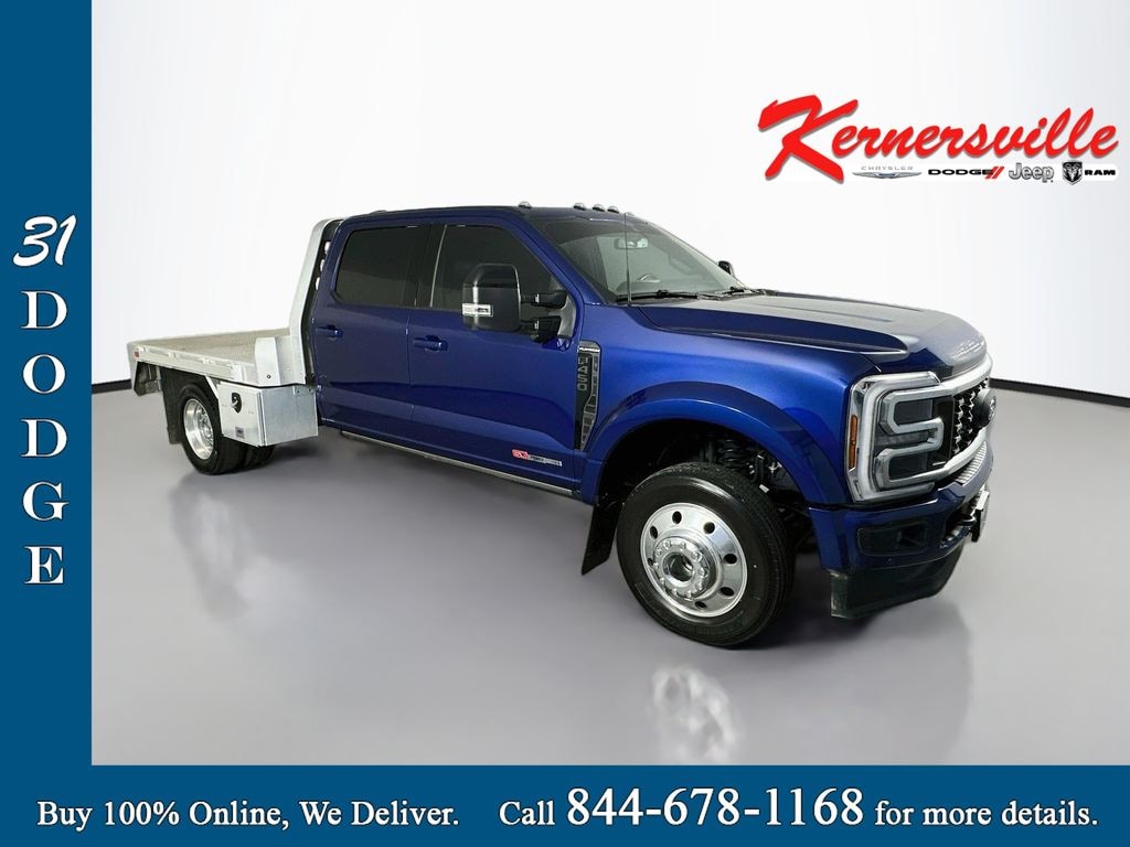 Used 2026 Ford F-450SD Platinum Dually Flatbed Truck Crew Cab