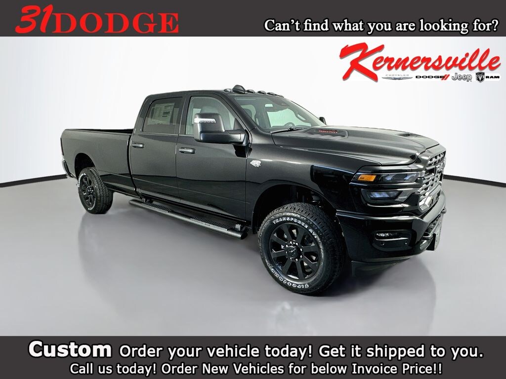 New 2027 Ram 2500 Black Express 12in Truck Crew Cab LB