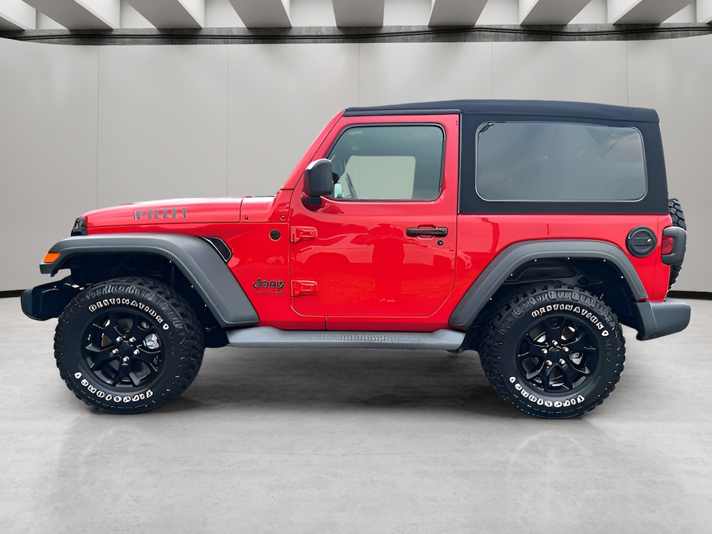 Used 2021 Jeep Wrangler Willys 4X4 Convertible