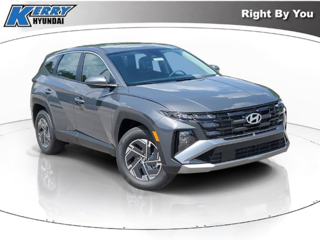 New 2026 Hyundai Tucson Hybrid Blue SUV