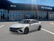 New 2026 Hyundai Elantra Hybrid Blue Sedan